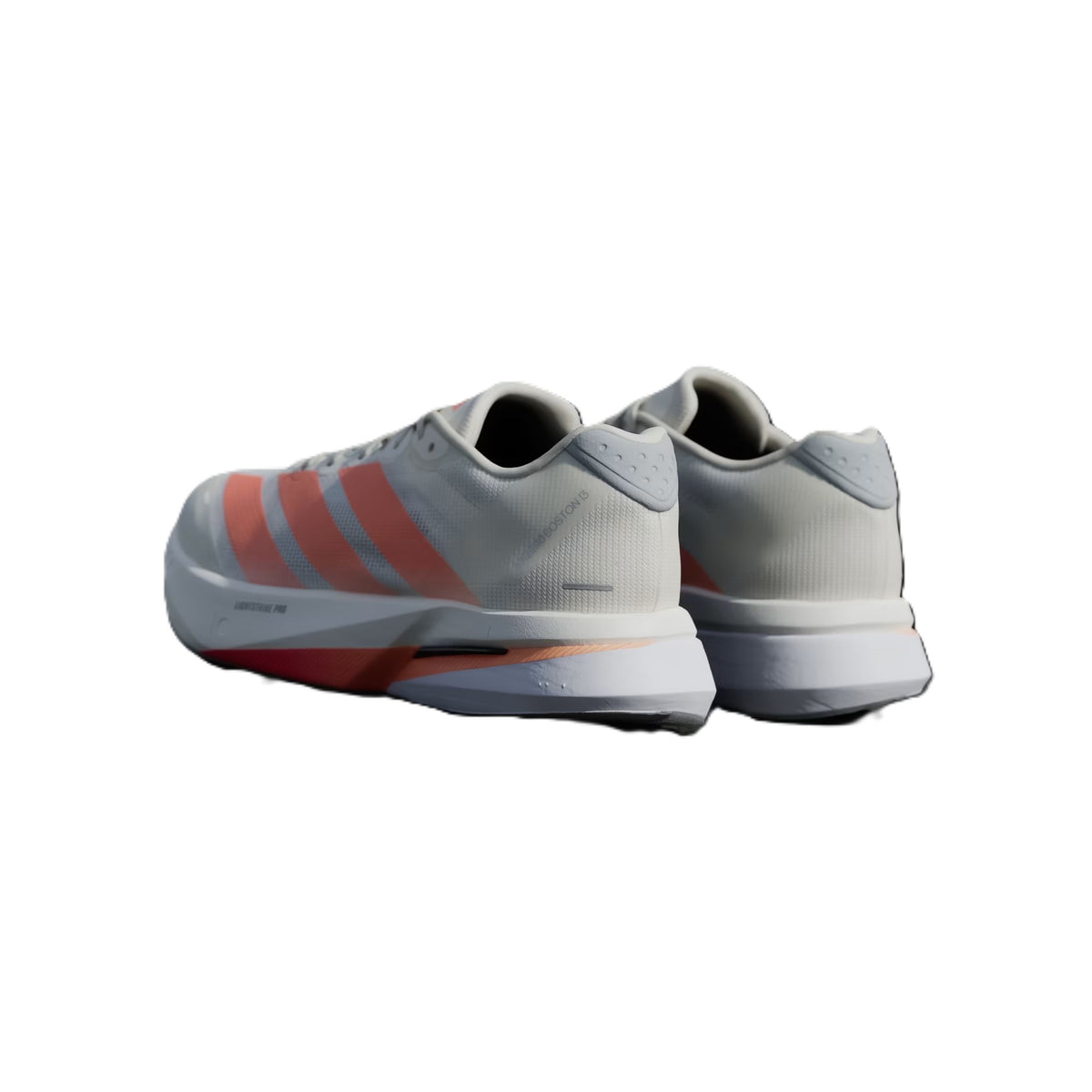 Men's Adizero Boston 13 - off white/Lucid Orange/grey