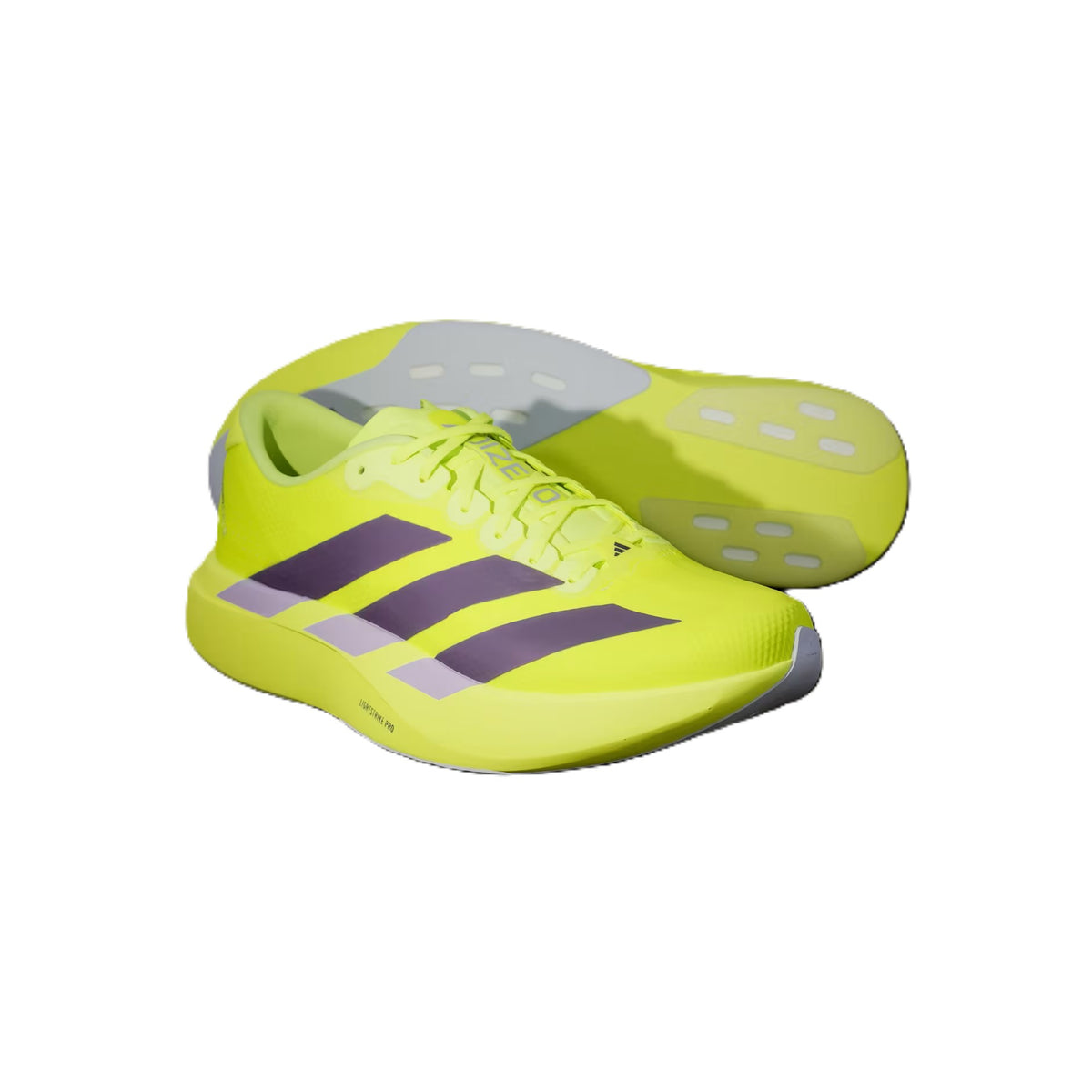 Women's Adizero EVO SL Woven - solar yellow/aurora plum/powder plum