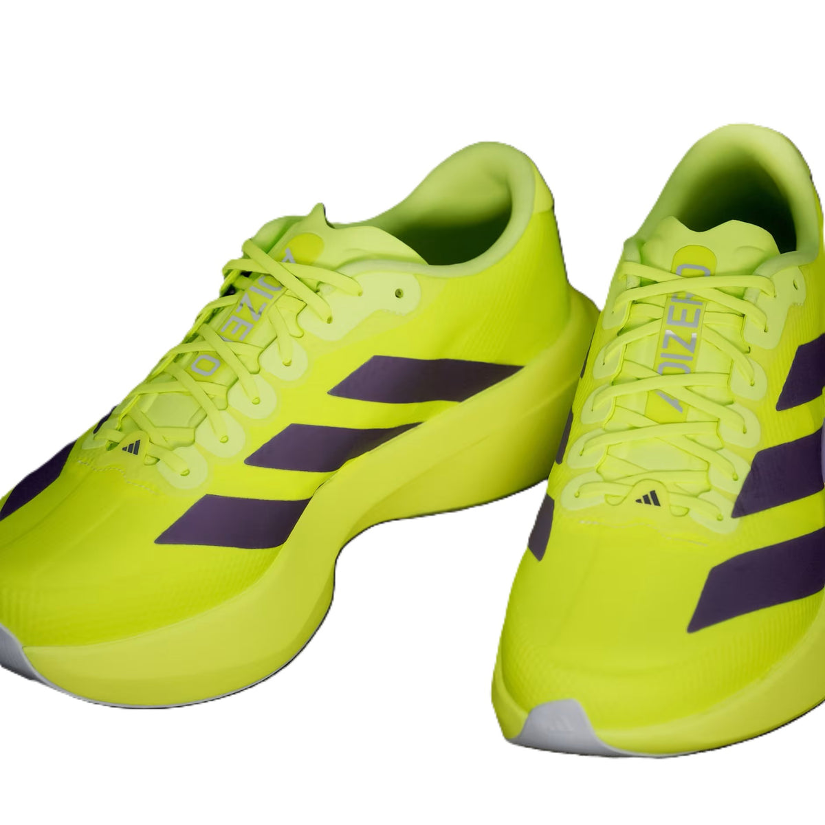 Women's Adizero EVO SL Woven - solar yellow/aurora plum/powder plum
