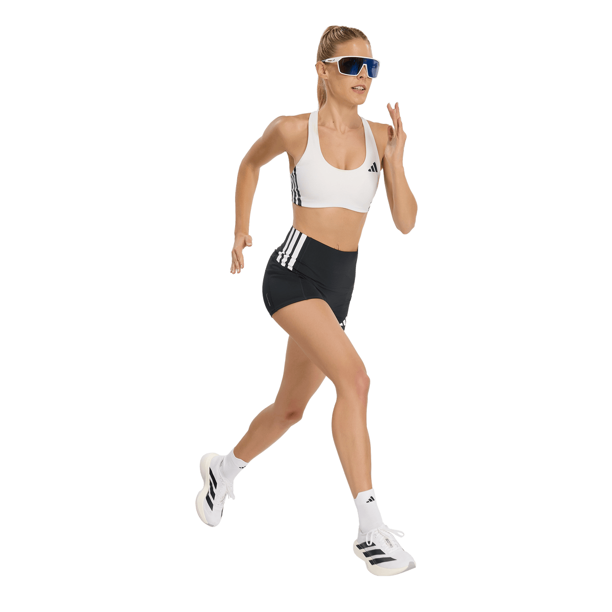 Women's Adizero Short Legging - BLACK