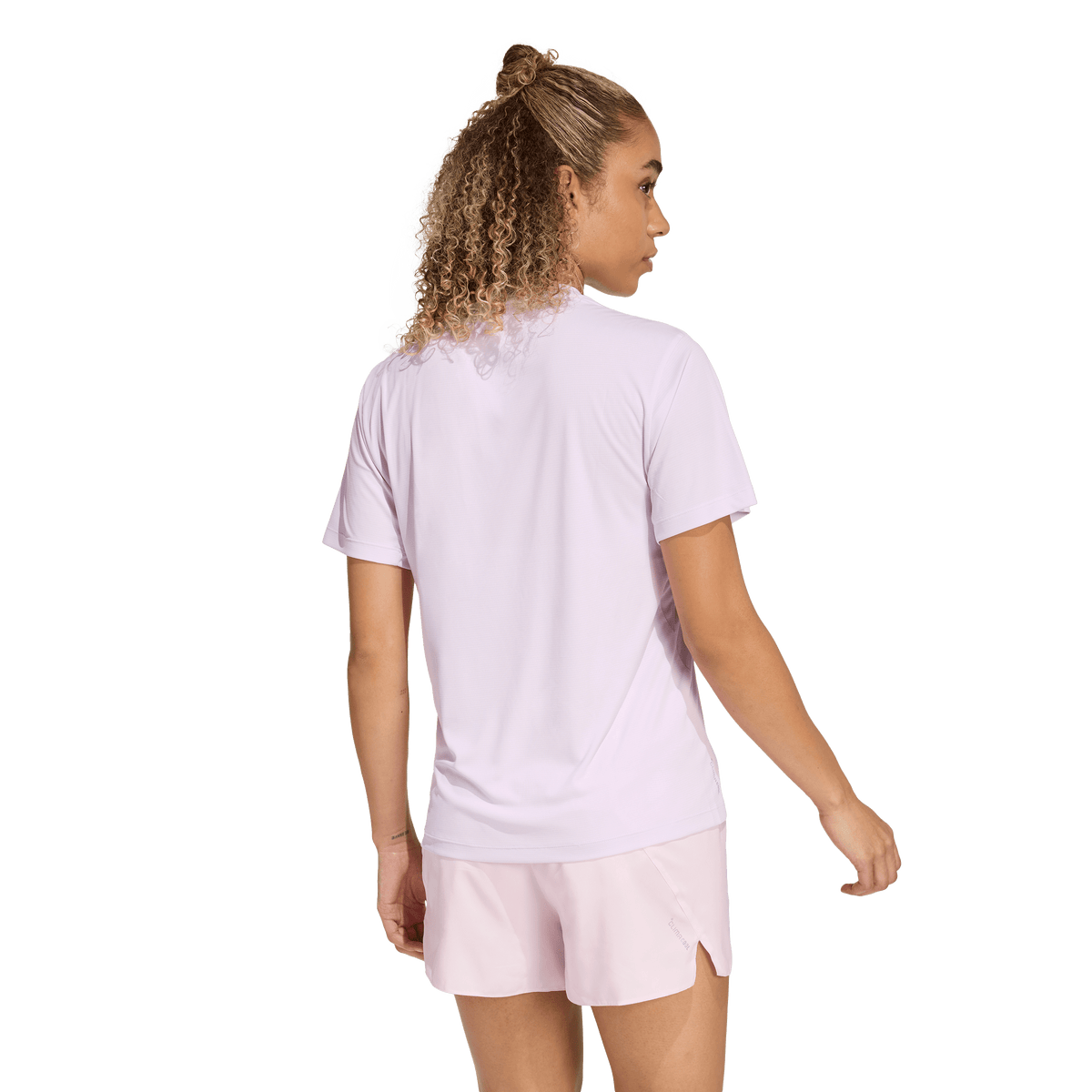 Women's Run Ess BL T- Ice lavender