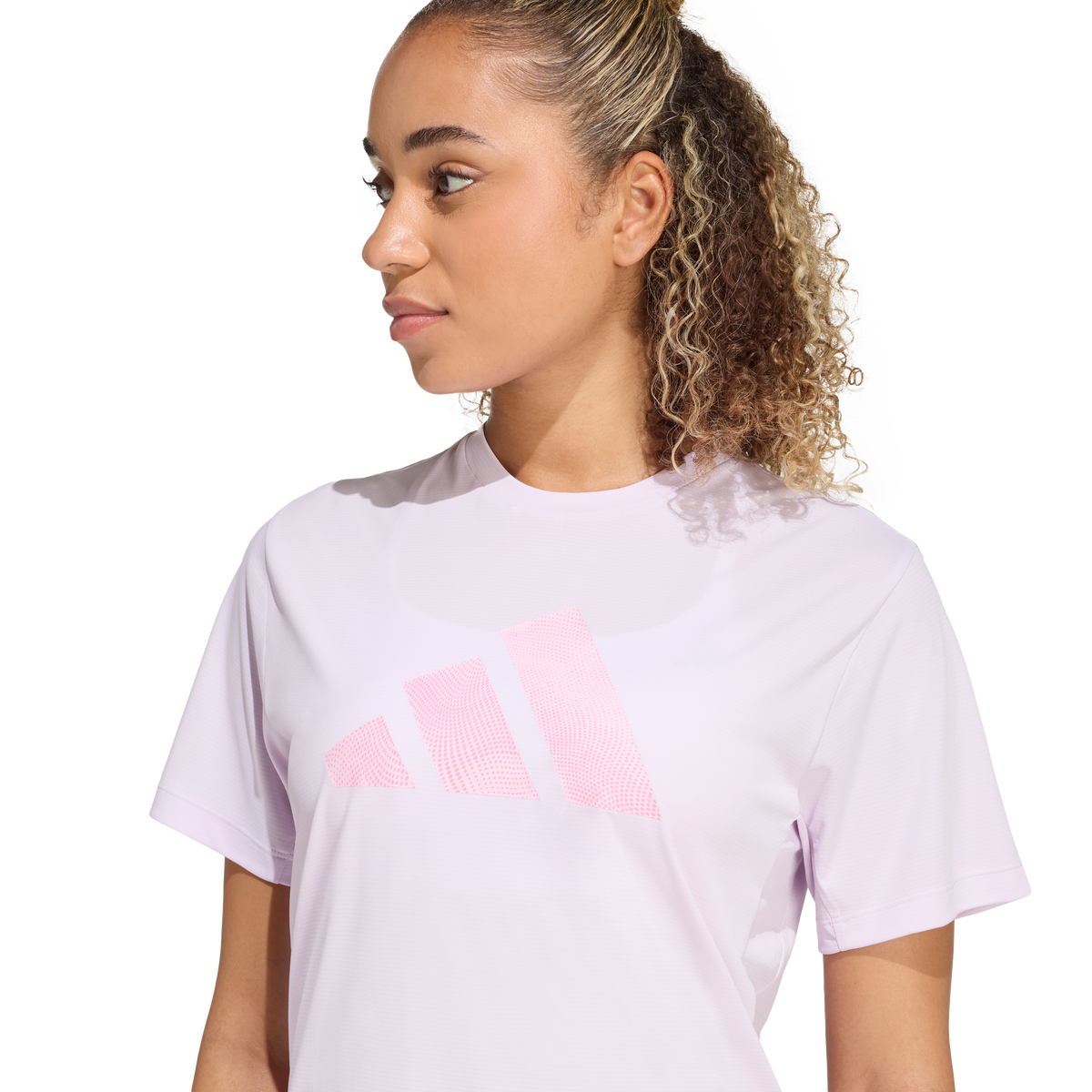 Women's Run Ess BL T- Ice lavender
