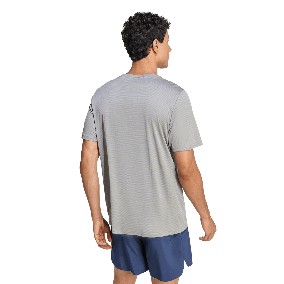 Men's Run Ess Tee - MEDIUM GREY HEATHER