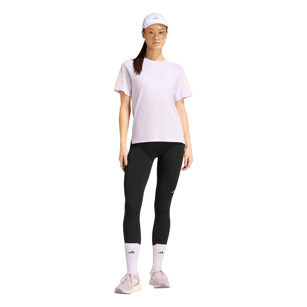 Women's Adi 365 Tee - FROZEN PURPLE/WHITE