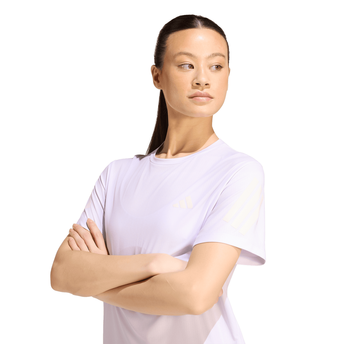 Women's Adi 365 Tee - FROZEN PURPLE/WHITE