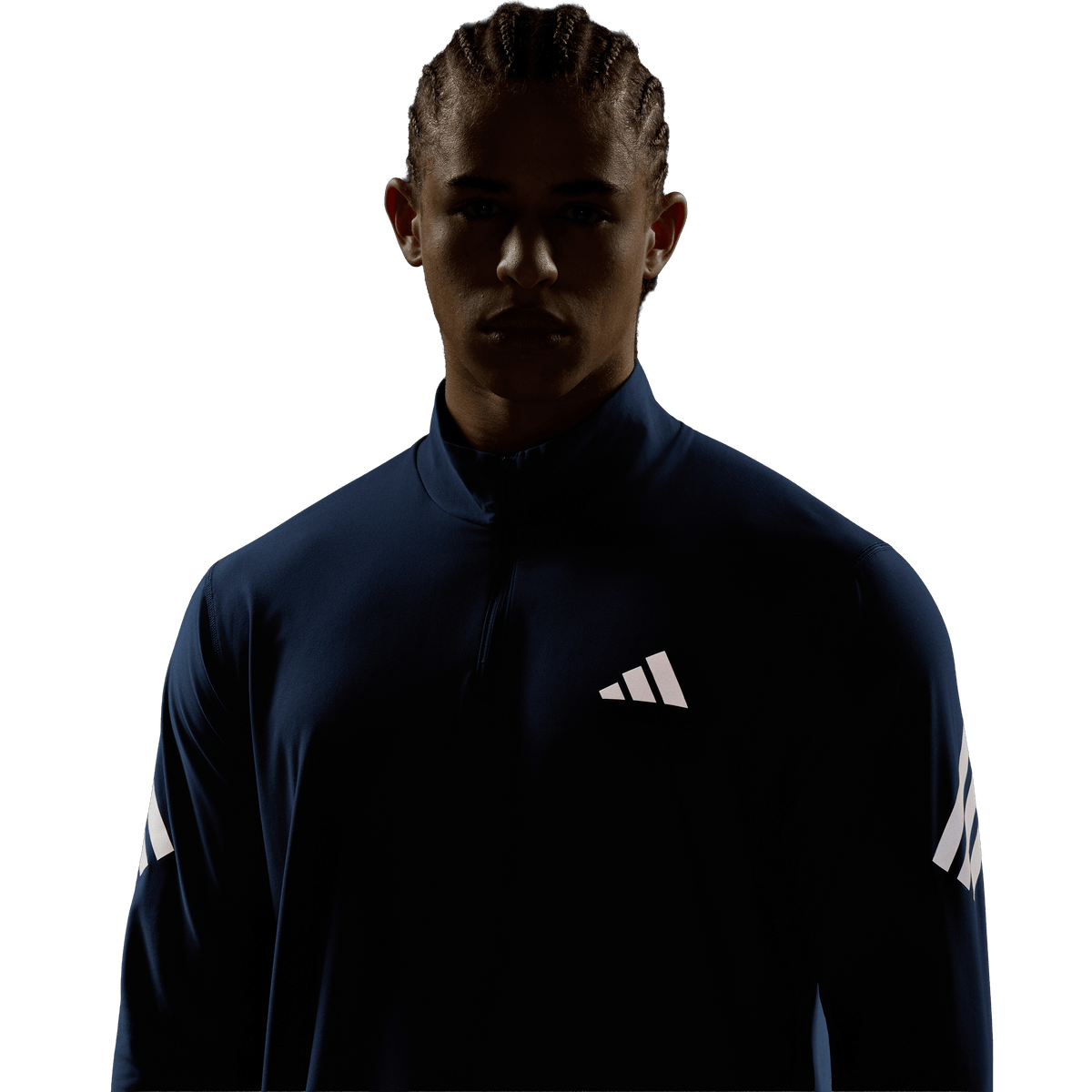 Men's Adi365 1/2 Zip Top - TECIND/WHITE