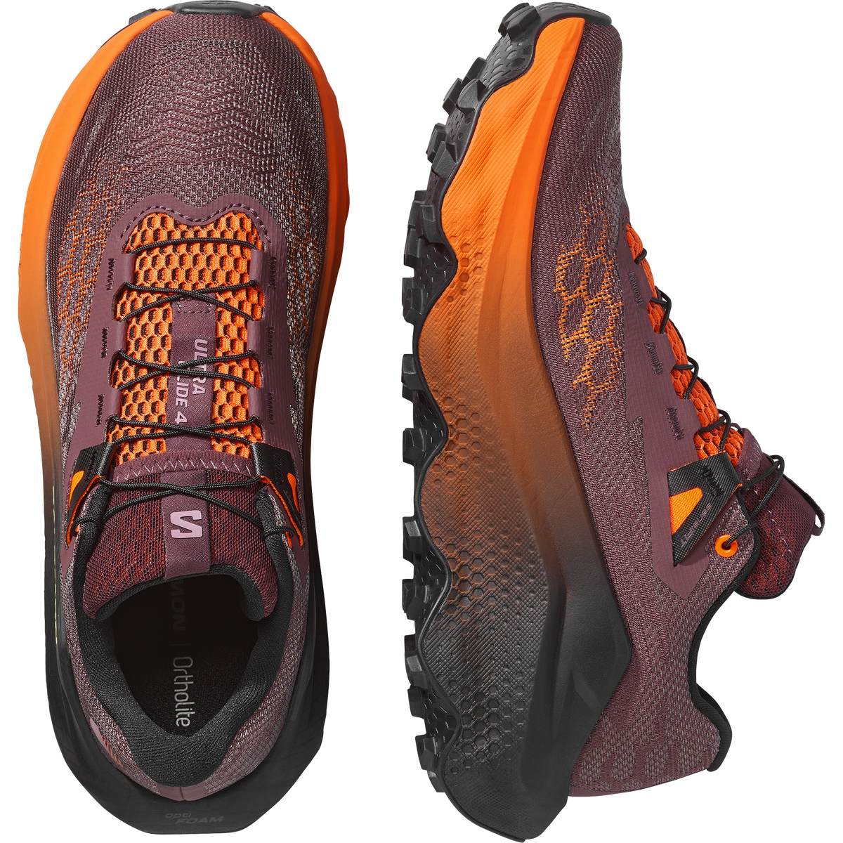 Women's ULTRA GLIDE 4 - Huckleberry/Black/Red Orange