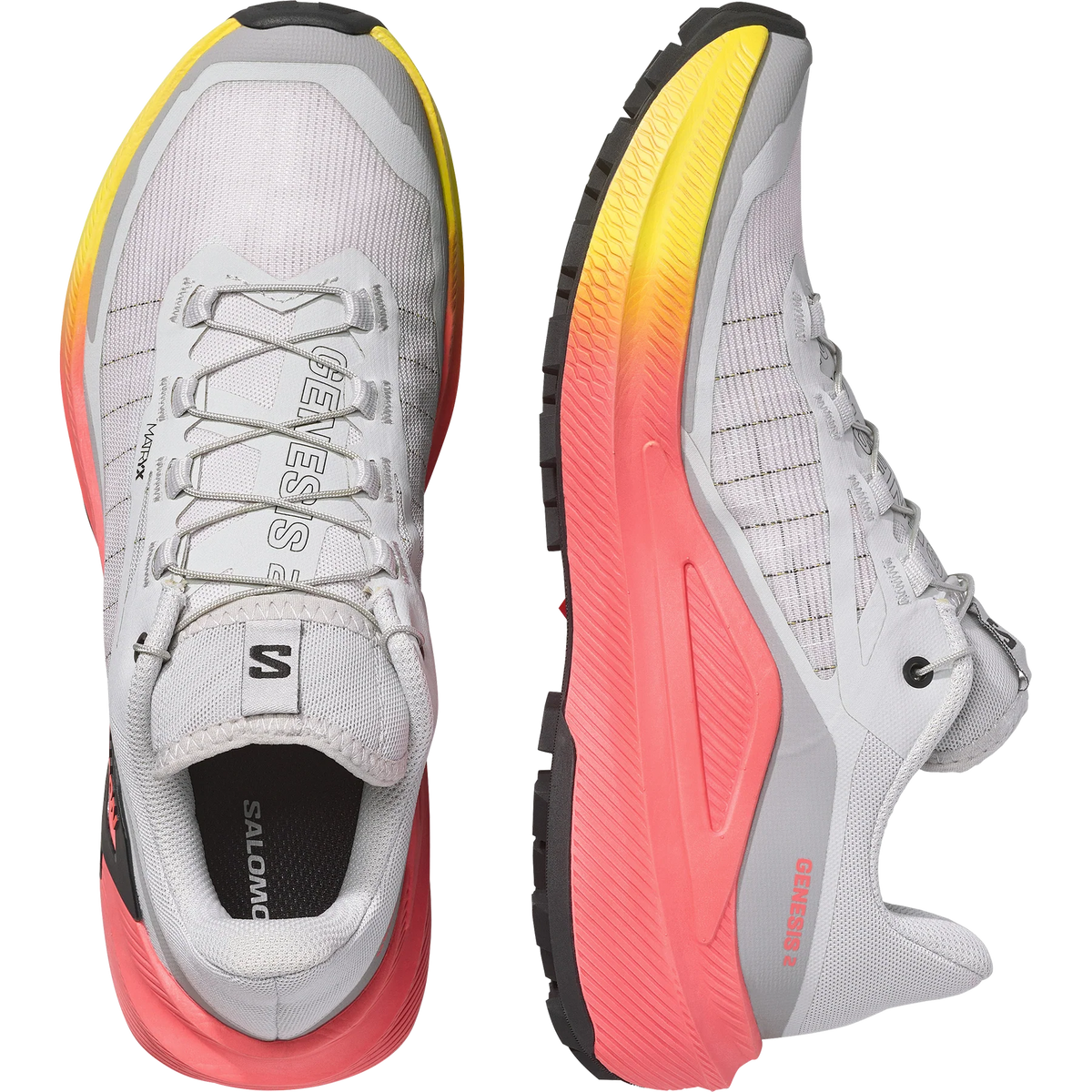 Women's GENESIS 2 - Violet/Safety Yellow/Neon Flame