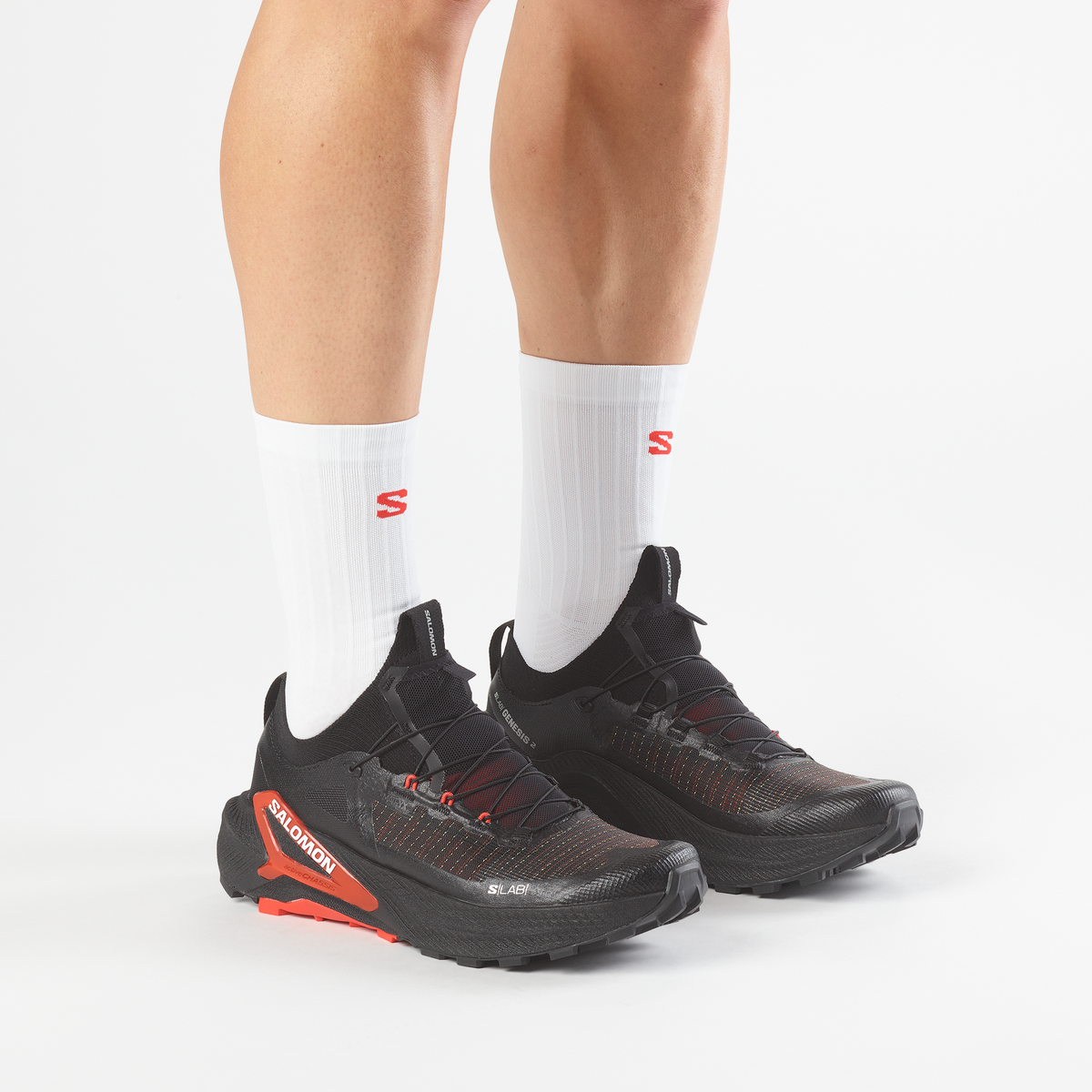 S/LAB GENESIS 2 - Black/Black/Fiery Red