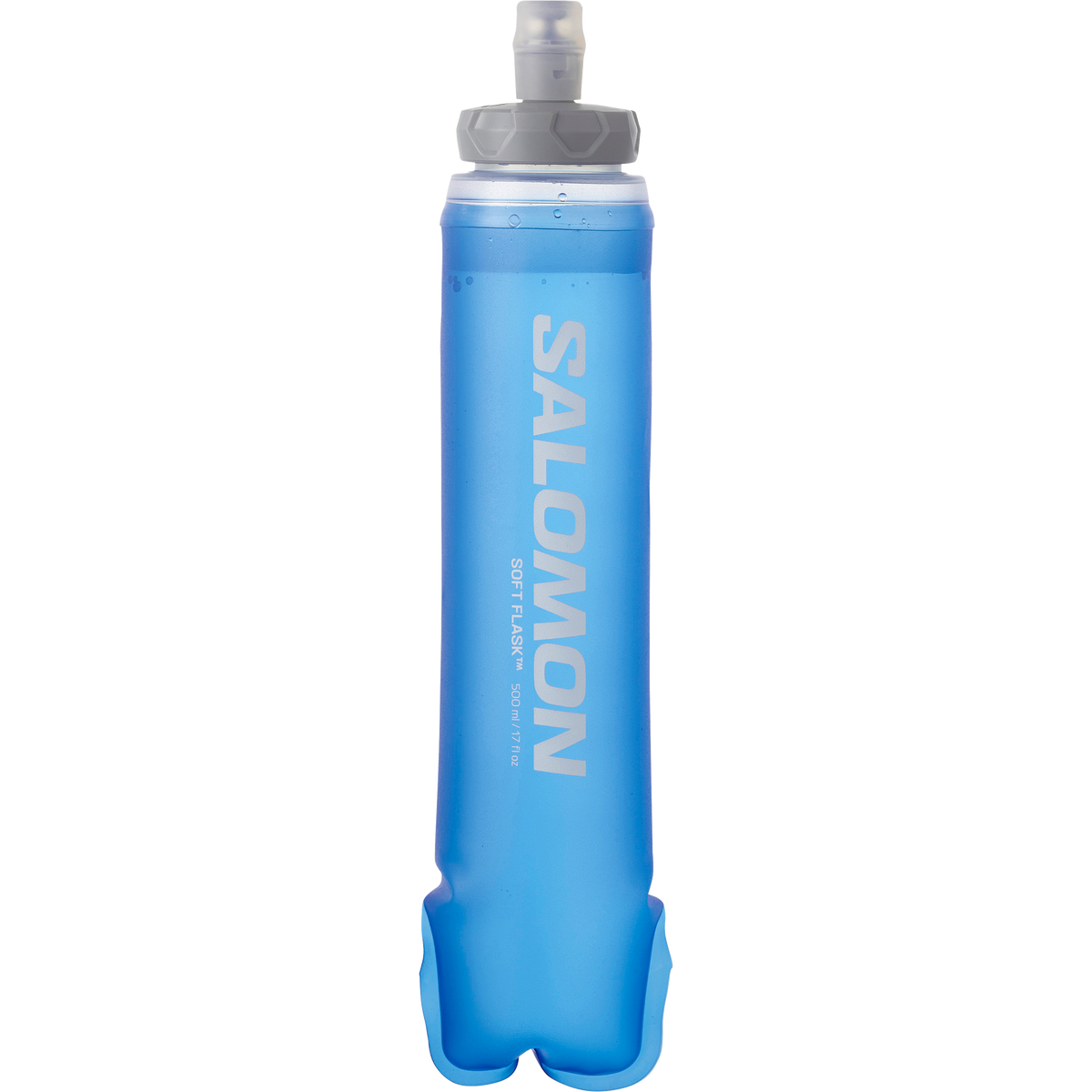 Unisex Soft Flask 500ml - Clear Blue