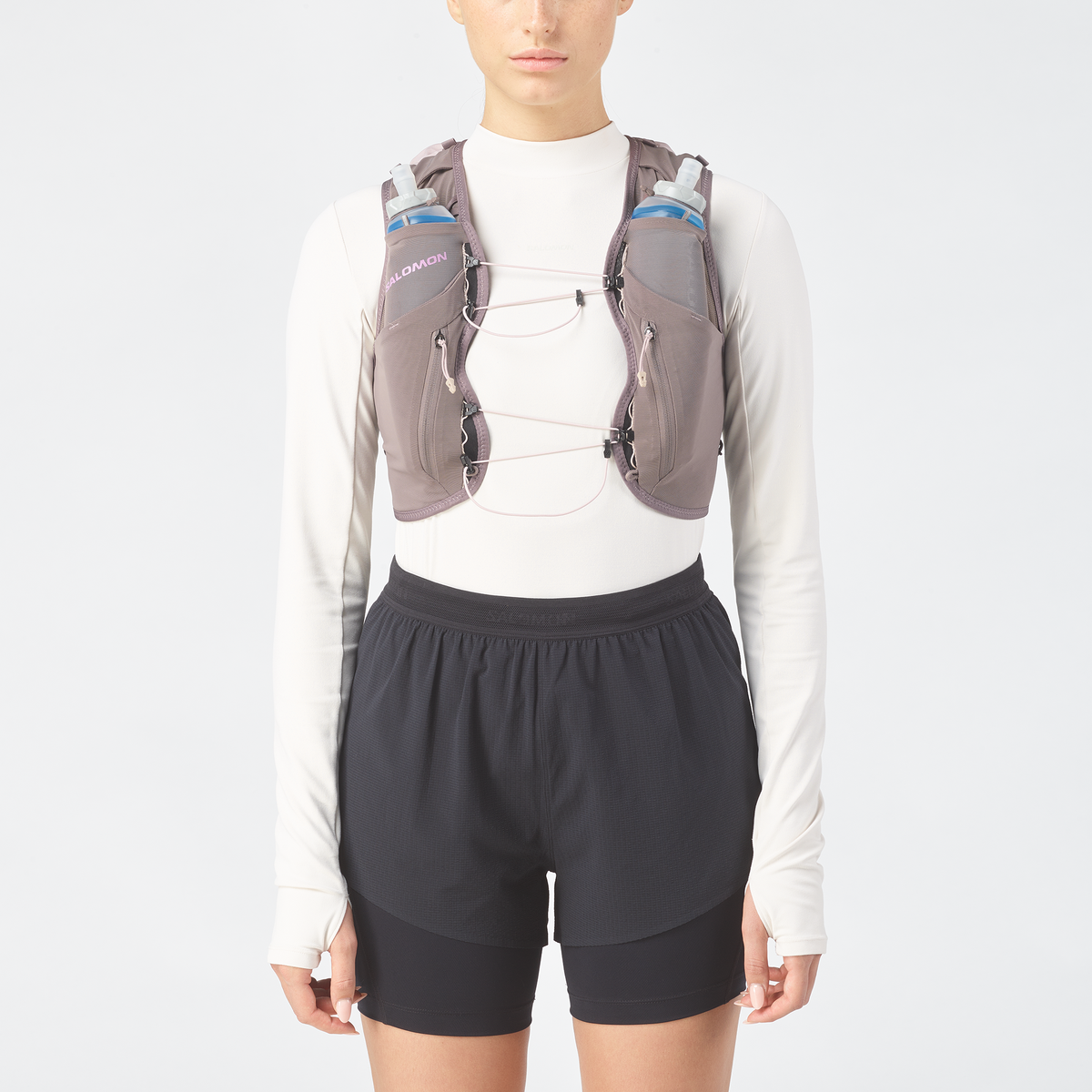 Women's Backpack - Iron/ Shadow Gray/ Iris Orchid