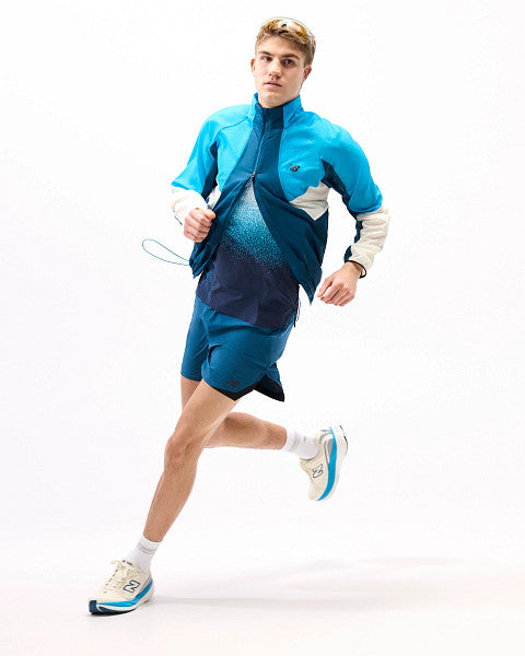 Men's NB Athletics RC Essential 5in Short - Blue