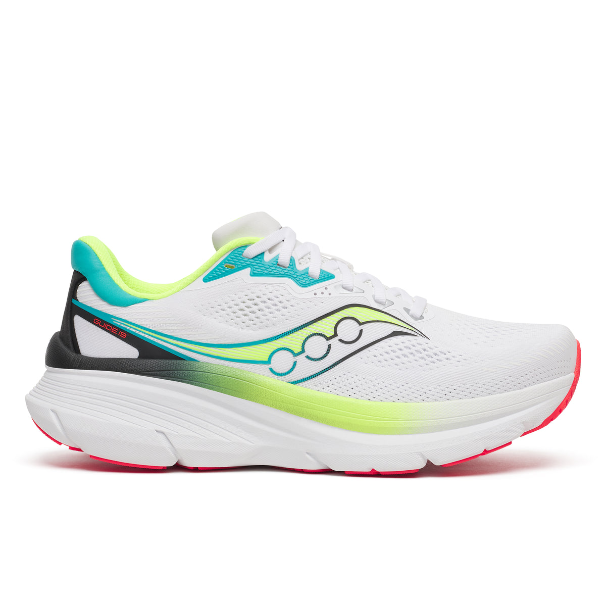 Men's Guide 19 -  WHITE/CITRON