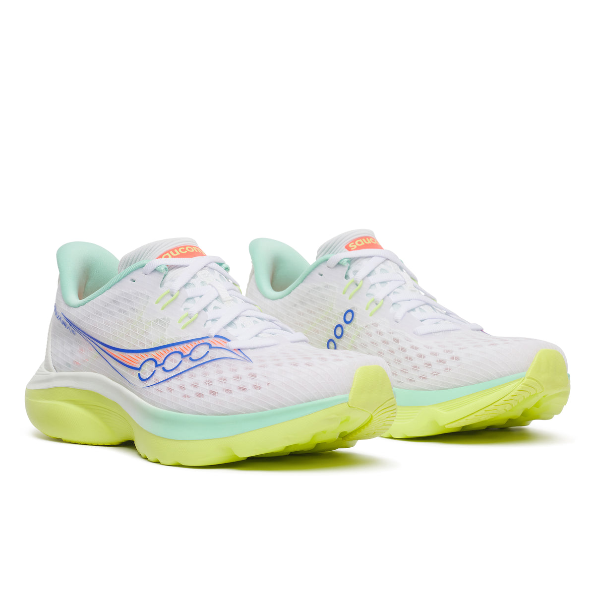 Women's Kinvara 16 - WHITE/TART