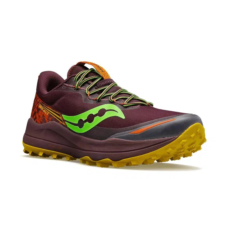 Saucony Women&#39;s Xodus Ultra 2 Trail Running Shoes - Nebula Primaire Brun-Saucony
