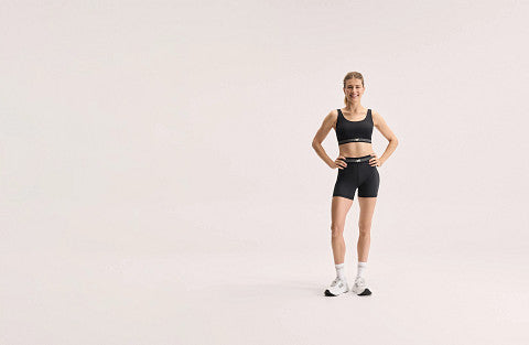 Women's New Balance AC 5in Fitted Short - Black