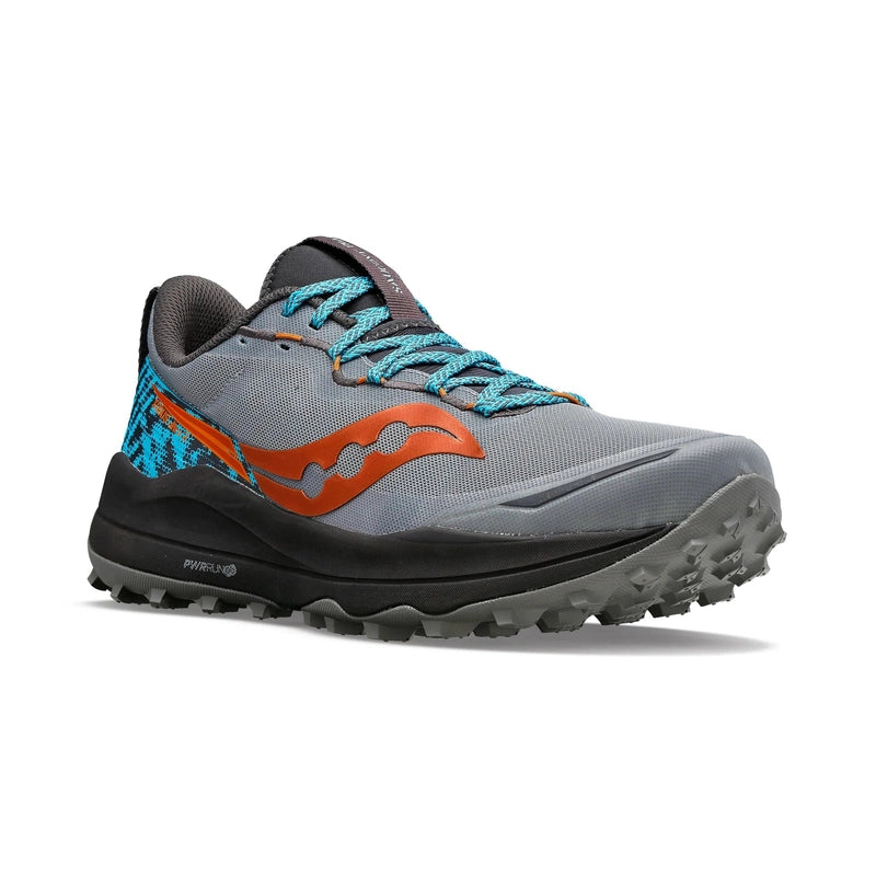 Saucony Men&#39;s Xodus Ultra 2 Trail Running Shoes - Fossil/Basalt Gris-Saucony