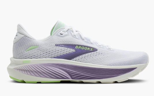 Women's Ghost 18 - White/Purple Hebe/Green