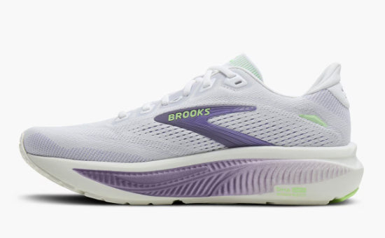 Women's Ghost 18 - White/Purple Hebe/Green