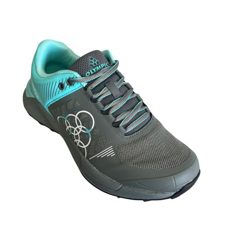 Olympic Women&#39;s Outback Trail Running Shoes - Grey/Shade (31.ODW957D)-OLYMPIC