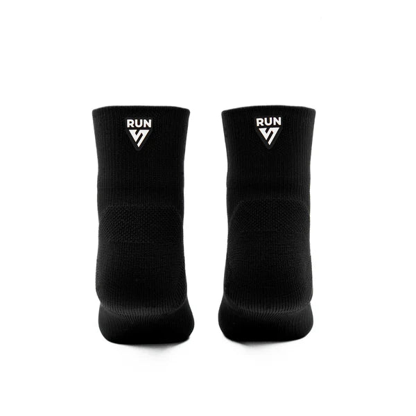 Versus Black Running Quarter Socks