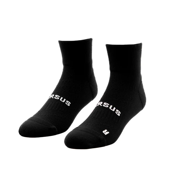 Versus Black Running Quarter Socks