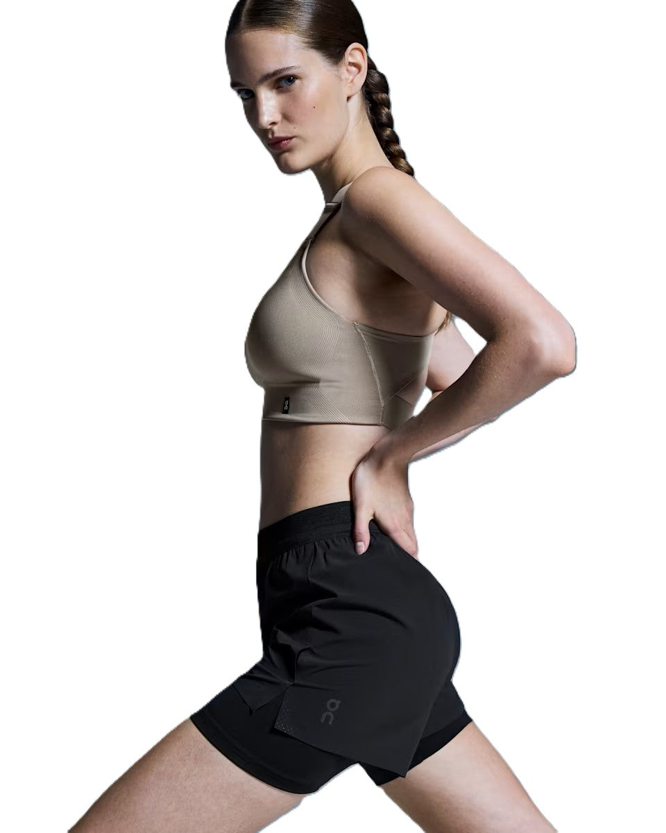 Women's 3" Performance 2/1 Shorts - Black