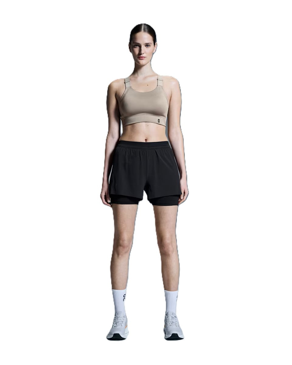 Women's 3" Performance 2/1 Shorts - Black