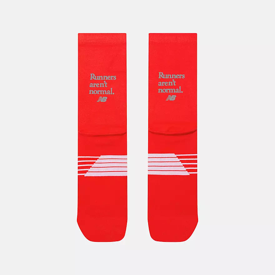 Pro Run Crew Socks 1Pk Graphic - Red