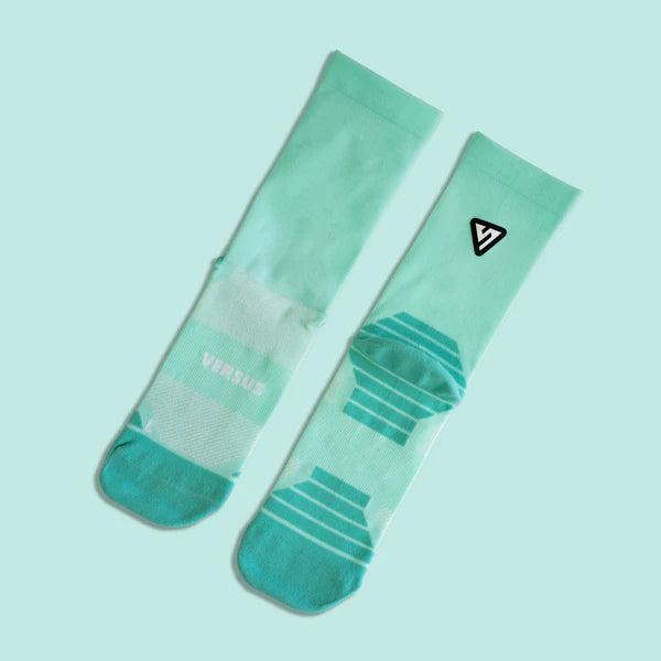 Versus Classic Mint Active Crew Tab Socks