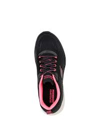 Women&#39;s Go Walk 6 - Stunning glow - BLACK/PINK
