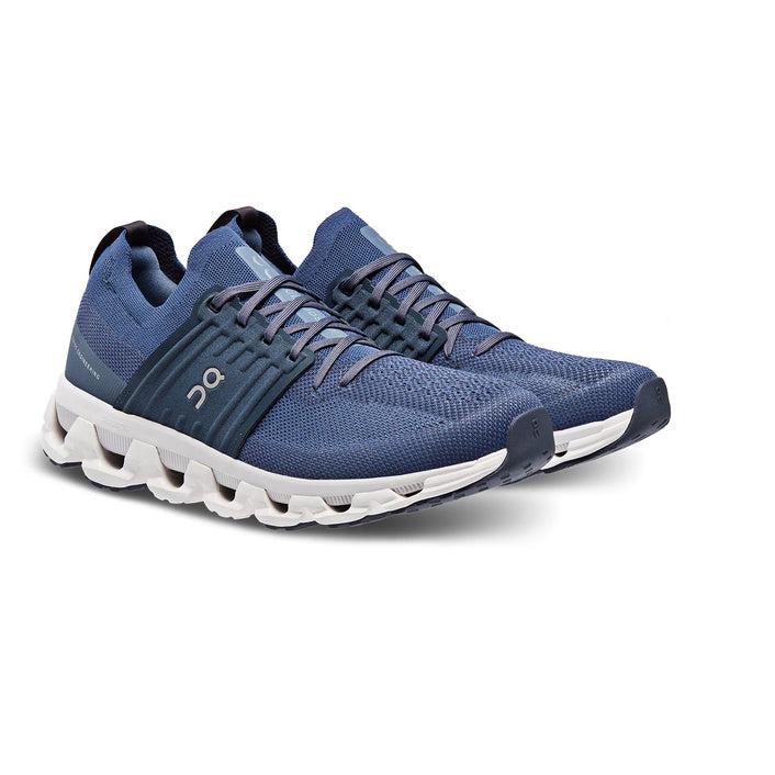 ON Men&#39;s Cloudswift 3.0 Road Running Shoes - Denim/Midnight-On