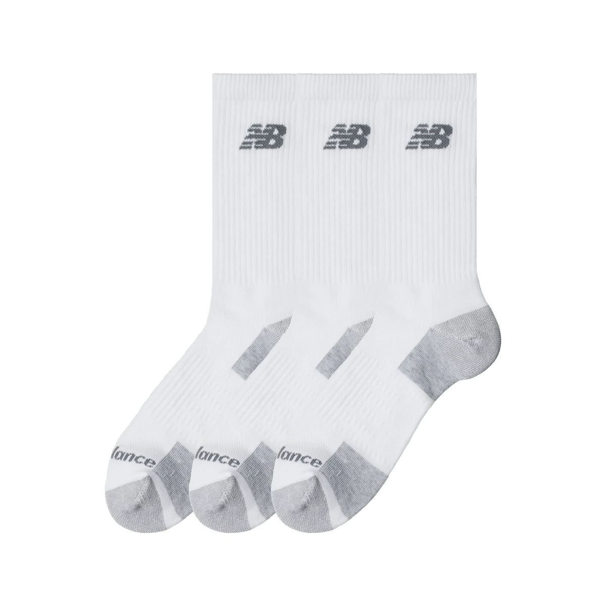 Performance Cushioned Crew Socks 3Pk