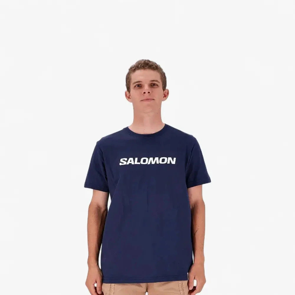 Men's Logo SS Tee - Blue Nights