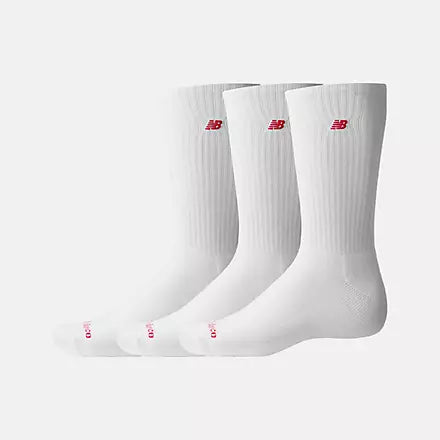 Patch Logo Crew 3 Pack - White