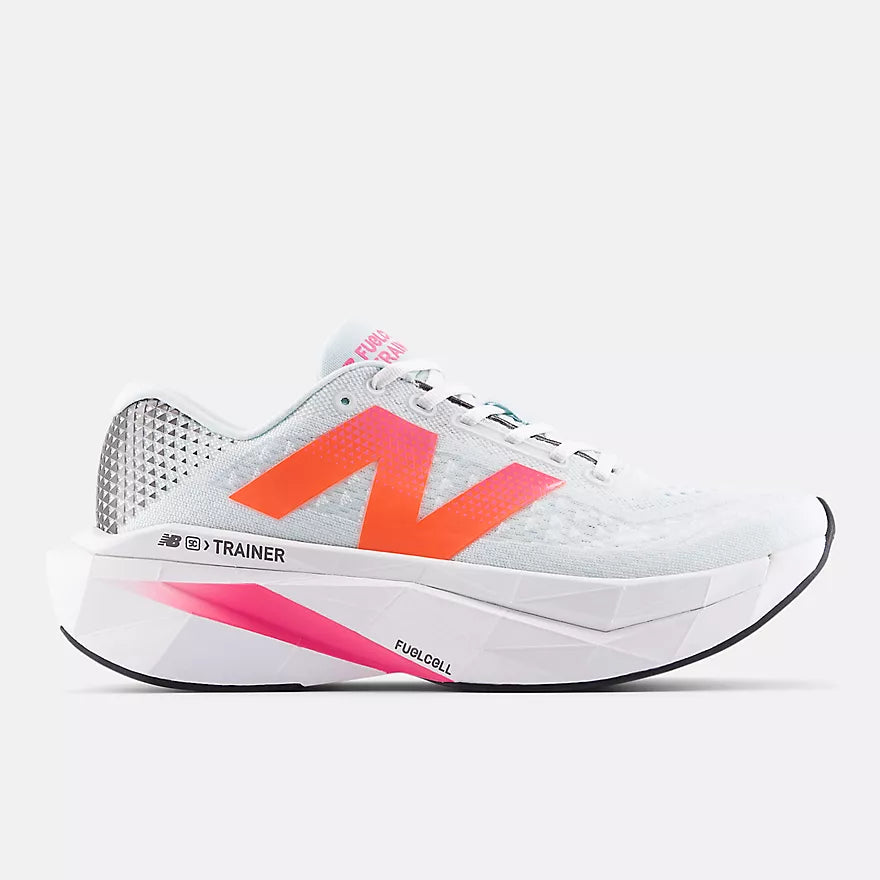 Men's Fuelcell SC Trainer V4 - PINK HEAT with GLINT BLUE