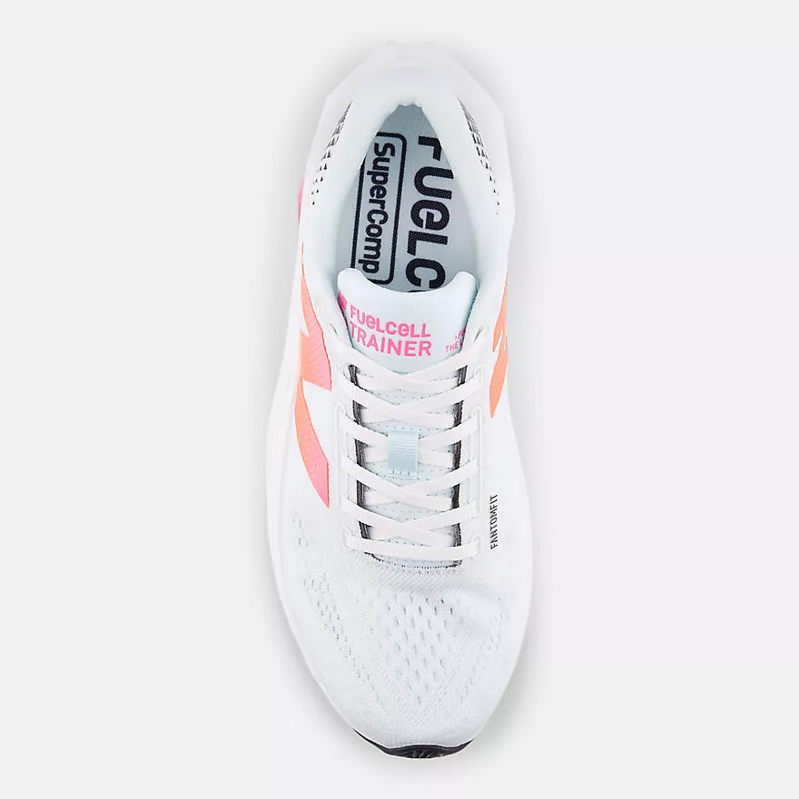 Men's Fuelcell SC Trainer V4 - PINK HEAT with GLINT BLUE