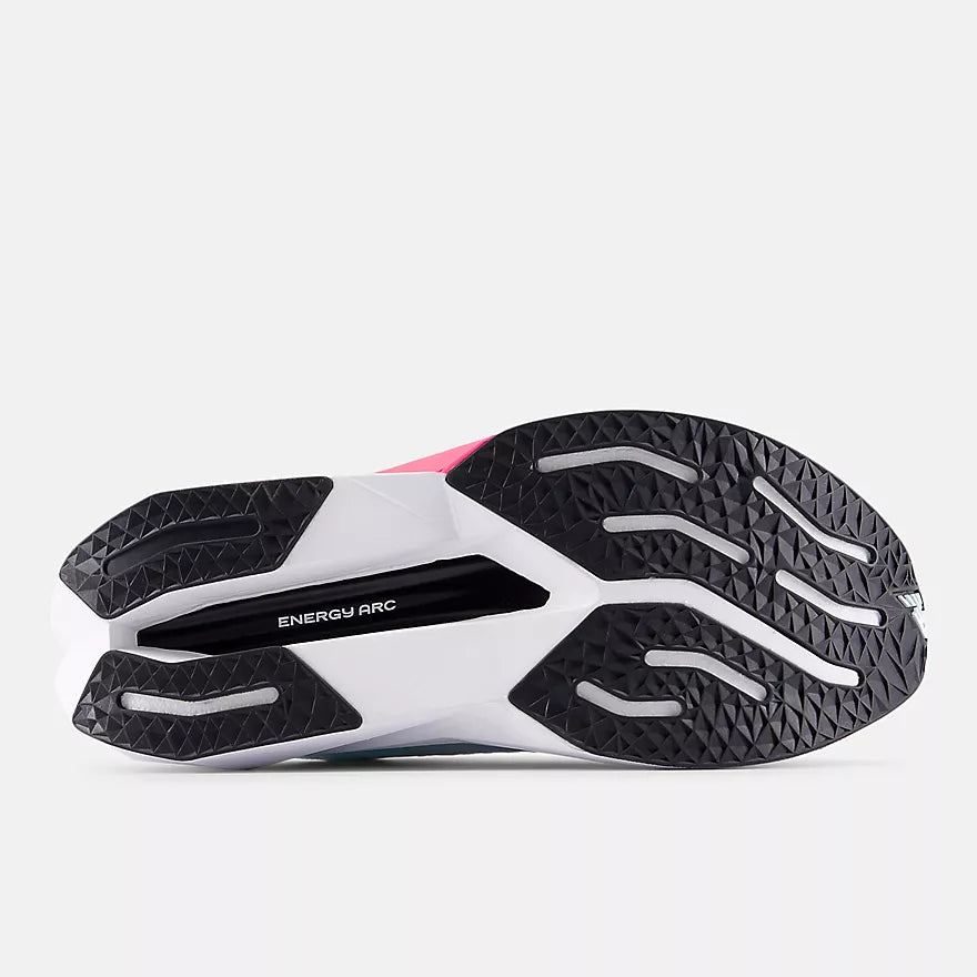 Men's Fuelcell SC Trainer V4 - PINK HEAT with GLINT BLUE