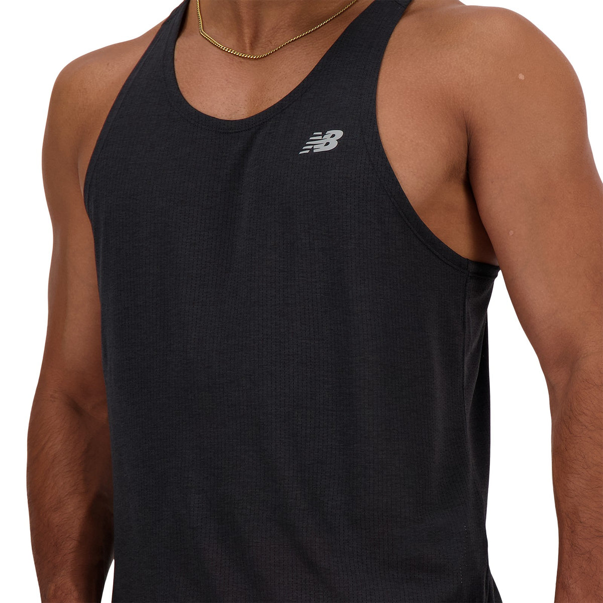 Men's Athletics Singlet - Black