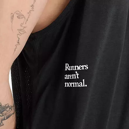 NB Men's ATHLETICS SINGLET GRAPHIC - Black