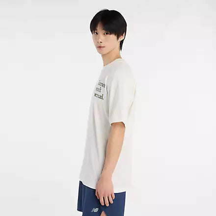 NB ATHLETICS RUNNERS AREN'T NORMAL TEE 2025 - White