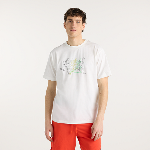 Men's NB Athletics Repeat Performance Runner SS - White