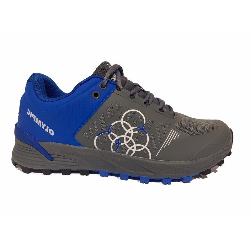 Olympic Men&#39;s Outback Trail Running Shoes - Royal/Grey (31.0DW960VE)-Olympic