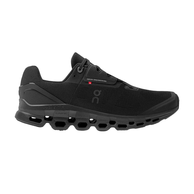 ON Men's Cloudstratus 2 Road Running Shoes - Black-On