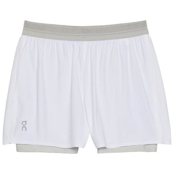 Women's 3" Performance 2/1 Shorts -White | Glacier