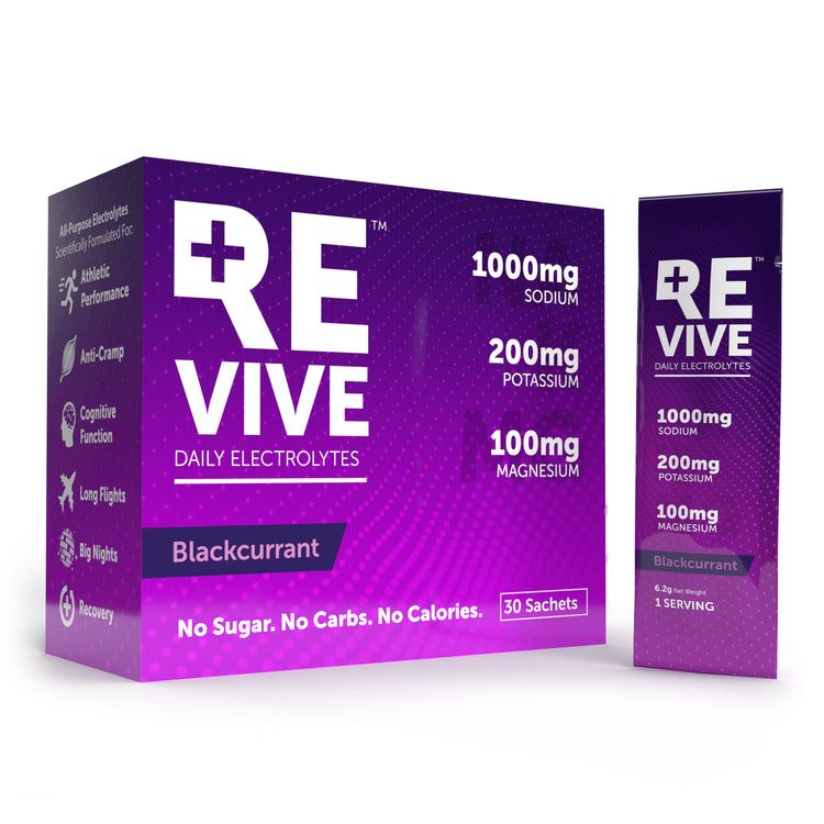 REVIVE Daily Electrolytes - Blackcurrant 30s