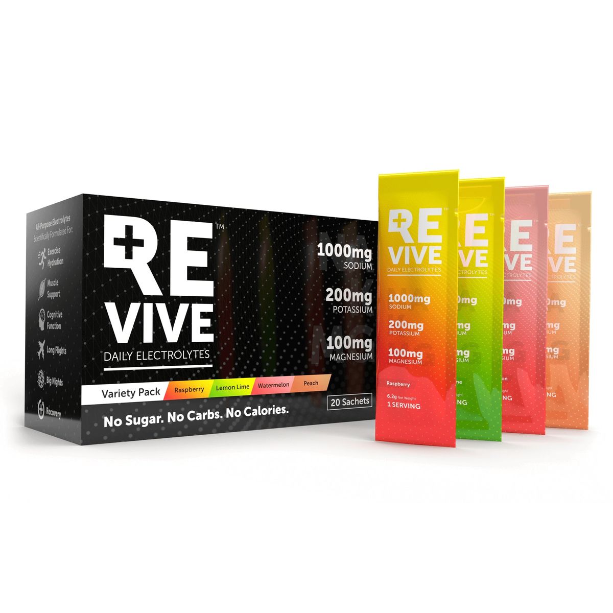 REVIVE Daily Electrolytes - Variety 20s Mix 1