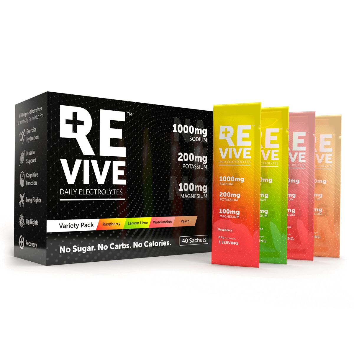 REVIVE Daily Electrolytes - Variety 40s Mix 1