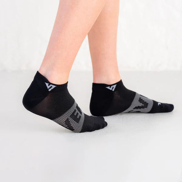 Versus Black Velocity Trainer Socks
