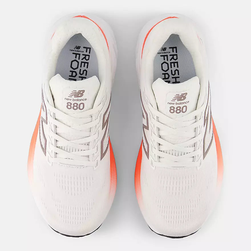 Women's Fresh Foam X 880v15 - White orange